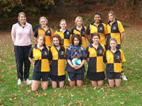 HCS First Ever Girls Soccer team